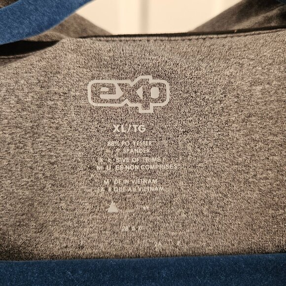 EXP Grey Men's Golf Short Sleeve Buttoned Polo size XL - Picture 3 of 7